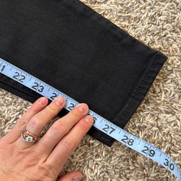 American Eagle Outfitters Skinny Jeans Distressed Black size 10 - Picture 7 of 12